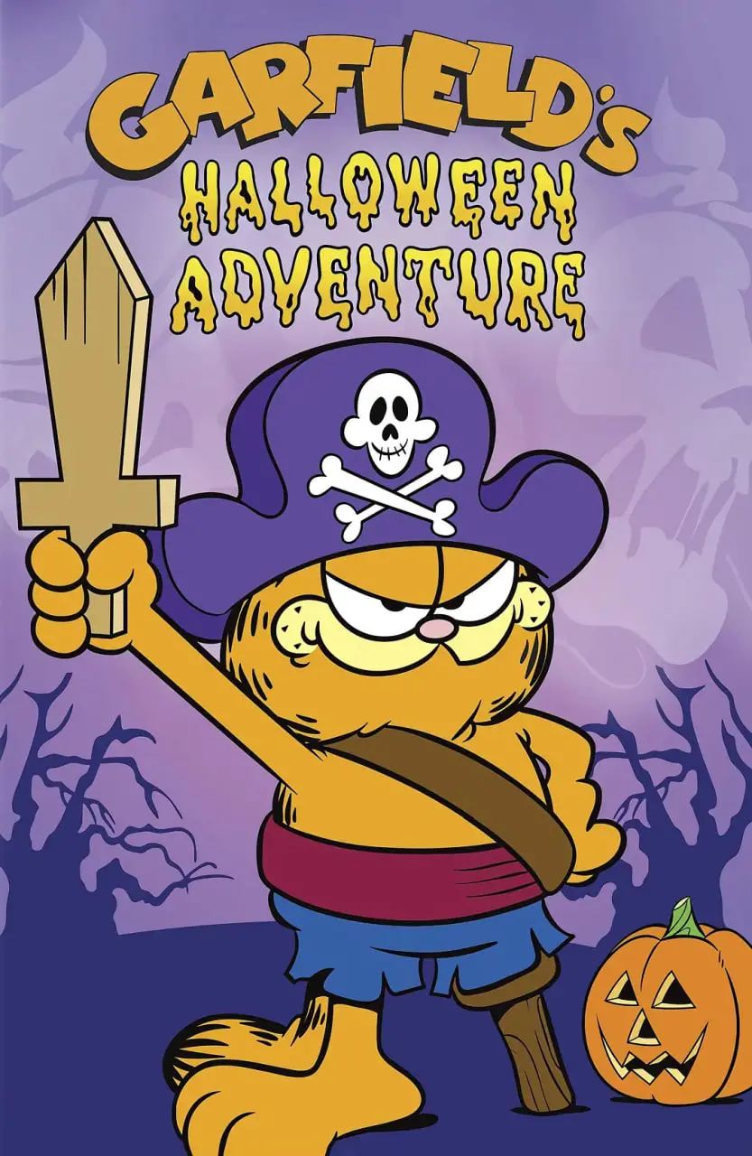 《加菲猫的万圣节冒险》：橘猫的搞怪惊魂夜，万圣节糖果大作战！